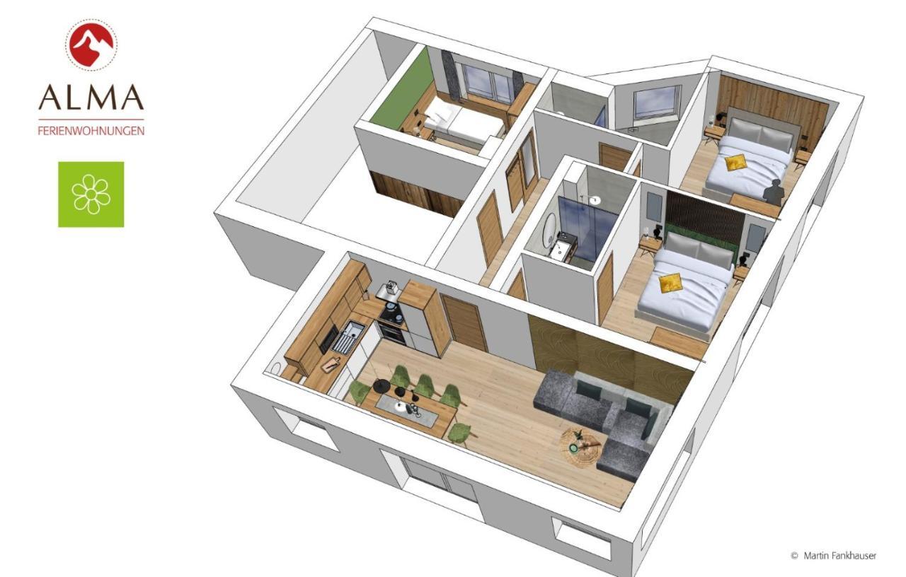 Alma Appartements Mayrhofen Buitenkant foto
