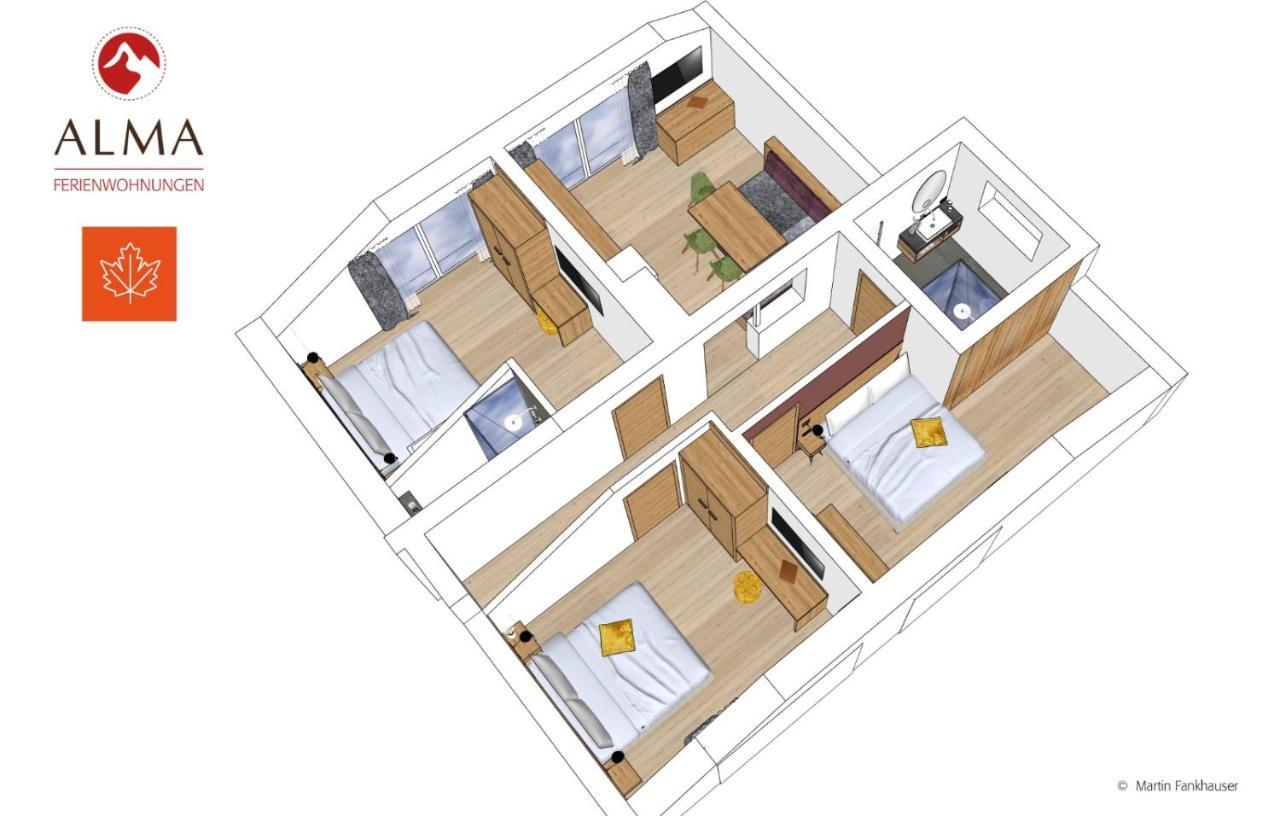 Alma Appartements Mayrhofen Buitenkant foto